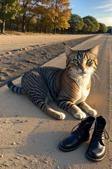 Cat in boots