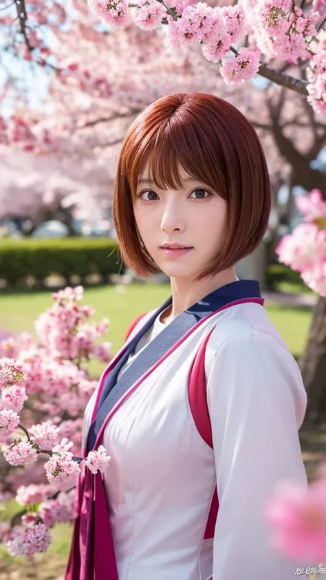 Sakura Jinguji is brought to life in live action! Sakura Wars