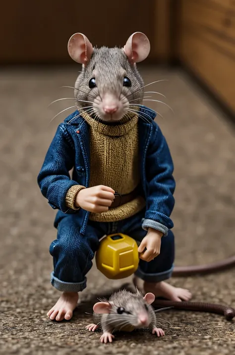 Rat action figure