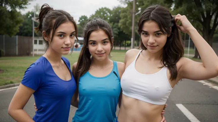 Teenage girls love health, exercise