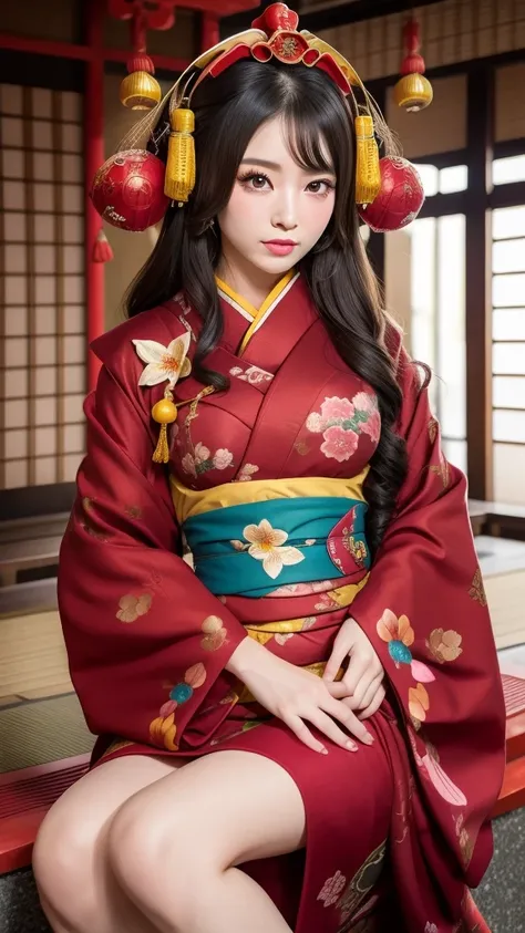 Super and fiercely cute girl、(((Oiran))