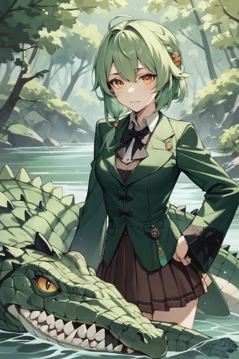 name like a card: crocodile