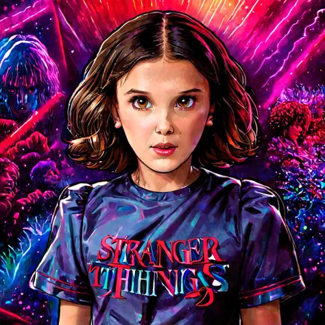 milli3 woman, millie bobby brown, netflix, stranger things,