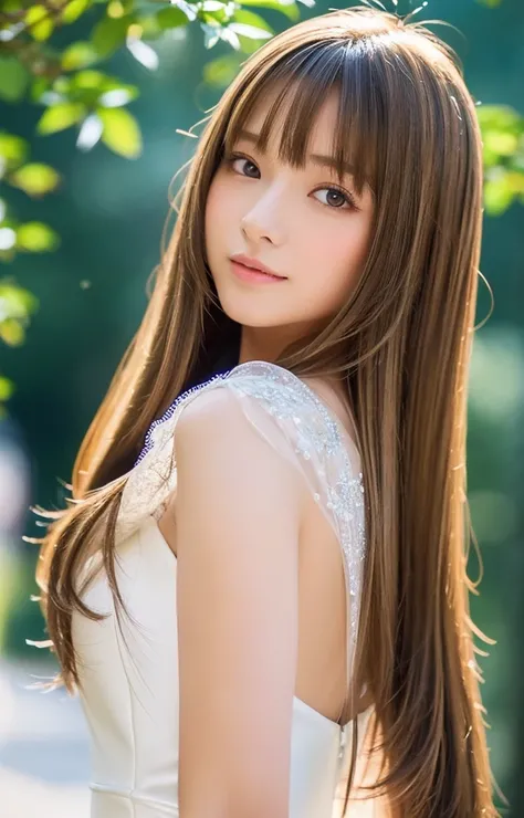 ((whole body))　(big 1.4)　Beautiful Fantasy Girl　((Highest quality)), ((masterpiece)), (Get used to it), Perfect Face　(1 Girl)　(French)　(she is 15 years old、The cutest teen in France.)　((Highest quality)), ((masterpiece)), length blonde hair 　length, 輝く茶col...