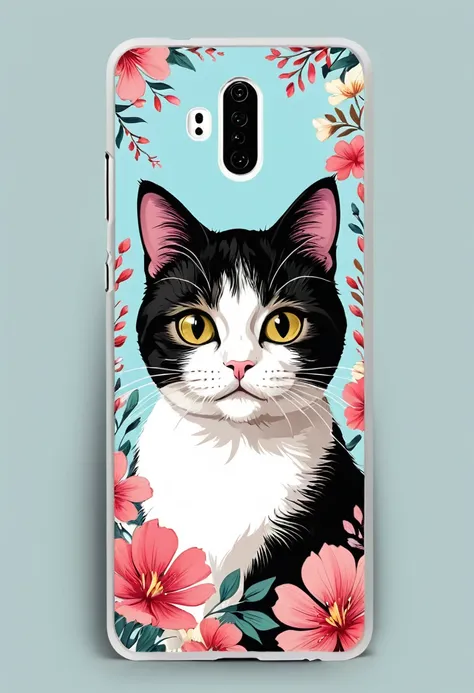 Huawei mobile phone case design：1 Cat