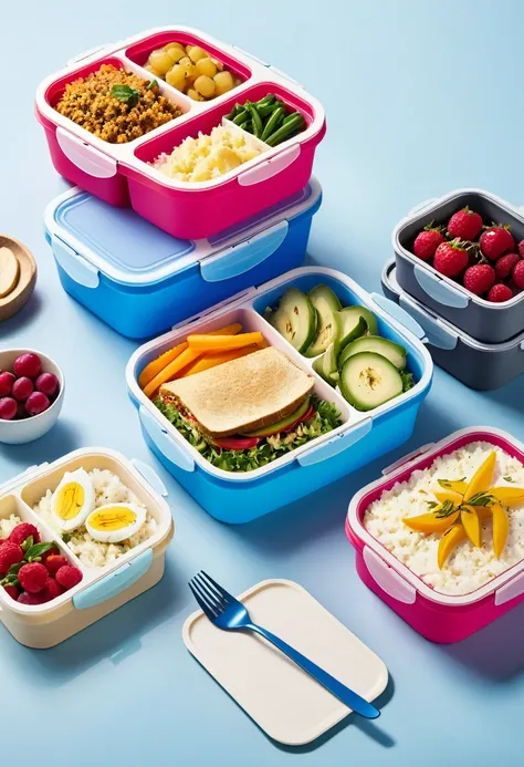 Silicone lunch box design