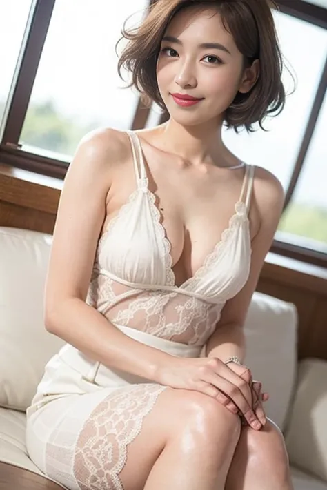 ((Exposing shoulders)), ((Ample breasts)), ((The skirt is short)), ((Sexy Legs)), ((whole body)),Practical的, Stylish girl, Red lips, Mature Woman, Exquisite makeup, Big eyes, beautiful, (Highest quality, masterpiece:1.2), Super detailed, (Practical:1.37), ...