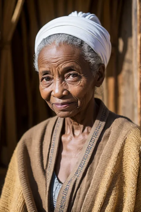 Image of an 80-year-old African grandmother