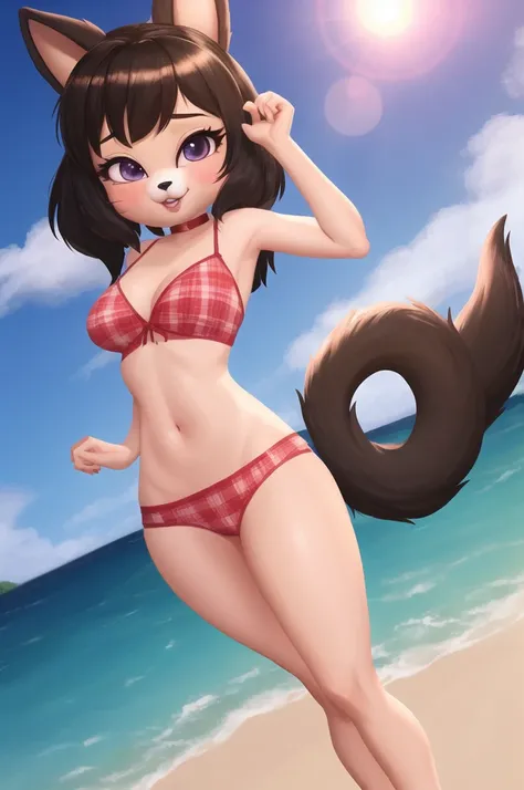 Sexy Dog kid girl furry pixar animated 