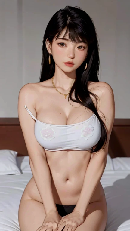 (1 girl:1.3), Alone, (very detailed face) full body masterpiece, Ultra realistic, 16K, Dreamy atmosphere, r3b3cc4 young, Sensual (Erotic), 1 girl (cute young) alone, delicate (seductive) female face, silky realistic hair, looking at viewer, (hentai) Sakura...