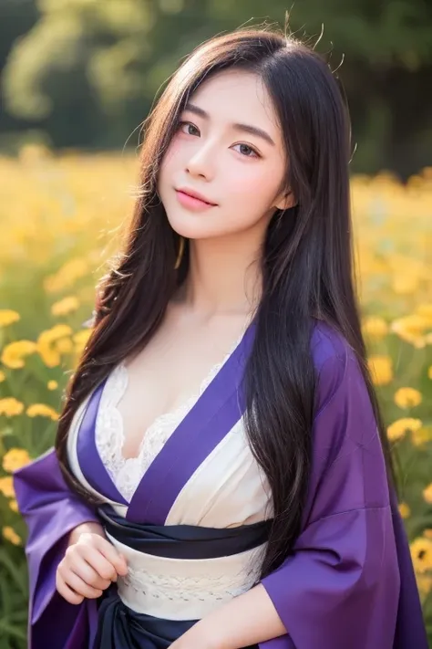 Super super realistic、high quality、Very detailed、Ultra-high resolution、Black Hair、Long Hair、The Beauty of Japan、No makeup、double、Wide-set eyes、Sensual eyes、Sleepy eyes、Apple Cheeks、Alabaster peel、Thin eyebrows 、teeth、Thick lips、Big Hips、sad、behind、Embarras...