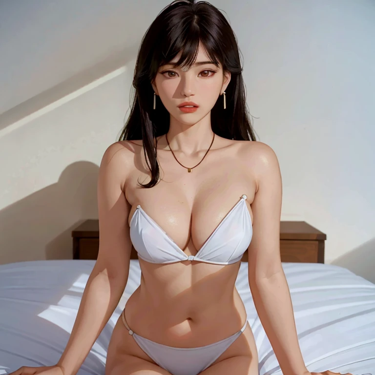 (1 girl:1.3), Alone, (very detailed face) full body masterpiece, Ultra realistic, 16K, Dreamy atmosphere, r3b3cc4 young, Sensual (Erotic), 1 girl (cute young) alone, delicate (seductive) female face, silky realistic hair, looking at viewer, (hentai) Sakura...