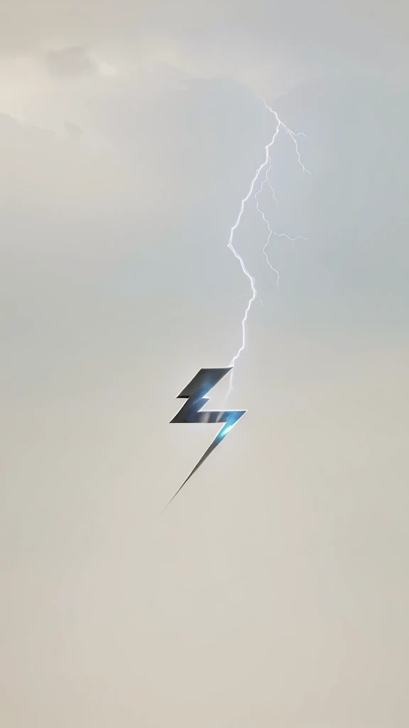 add a aesthetically pleasing thunder symbol 