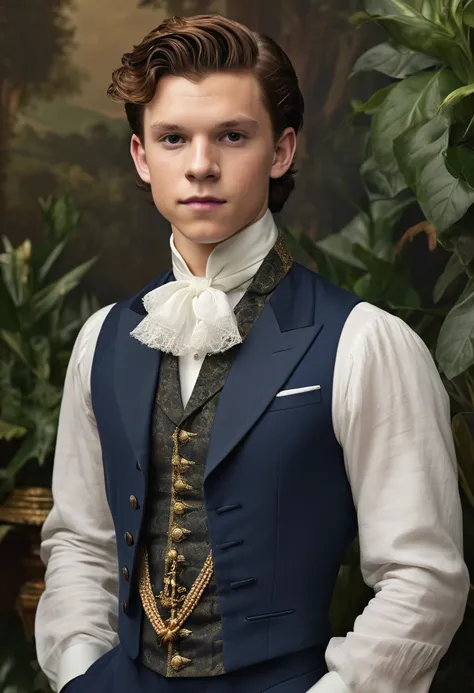 Prince Tom Holland in the Victorian era style