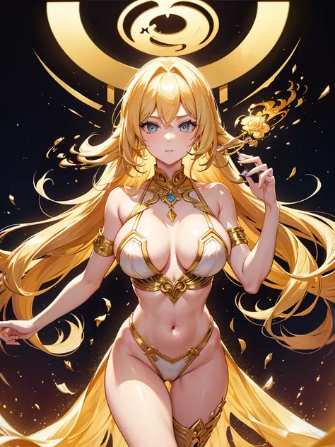 golden hair milf goddess of judgment