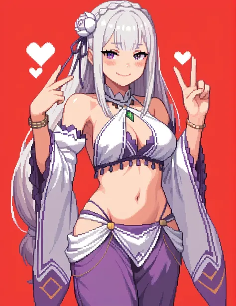 score_9, score_8_up, score_7_up, rating_safe, 1girl, solo, pixel_art,
re:zero, emilia, purple eyes, white hair, long hair, sidel...