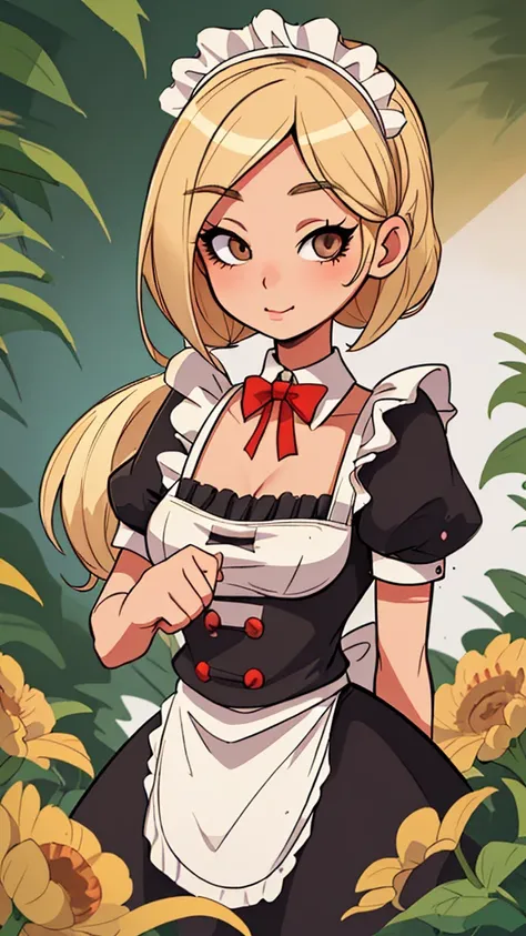 Animal Maid　girl　Blonde　Beauty