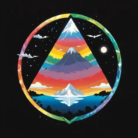 prism logo , Studio ghibli
