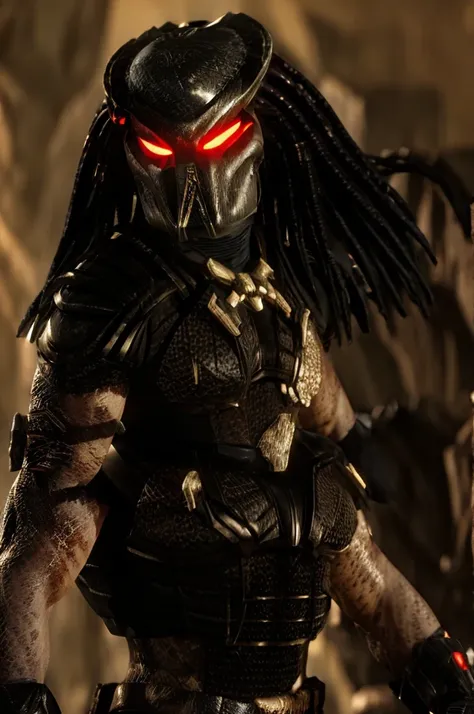 Predator has large breasts 