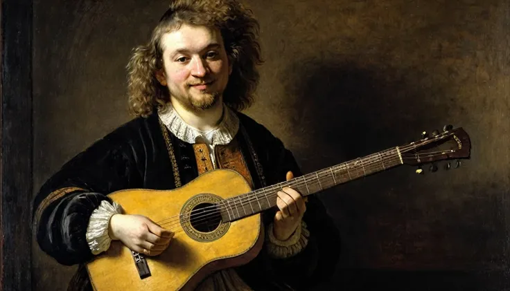 Guitar, por Rembrandt