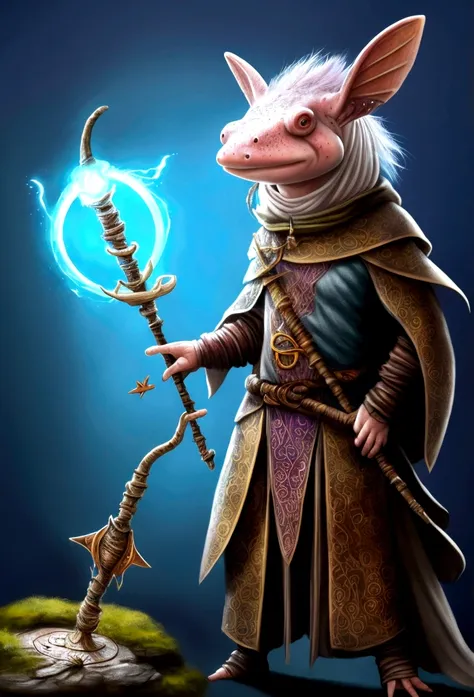 axolotl wizard with staff