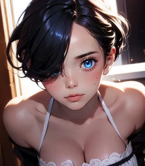 Masterpiece, best quality, 16k resolution, NVIDIA RTX Ray Tracing technology, Create a 4K resolution, ultra-realistic, and extremely detailed artwork, award winning, retina, soft light, sharp focus.(hyper-realistic:1.4) , (medium shot:1.5)

Rem from rezero...