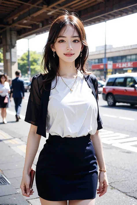 T-shirt and mini skirt、A cup breasts、pale face:1.3、Super thin face:1.3, (very big eyes:1.5)、 (blown eyes:1.5), master piece、8K, {highest quality}, {{masterpiece}}, {very delicate and beautiful}, outstanding light and shadow, highly detailed wallpaper, clea...