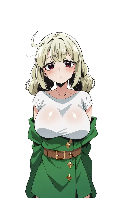 score_9, score_8_up, source_anime,kiwi-default,very big breasts,((1girl)),White background,shiny skin,マイクロビキニ,front view,