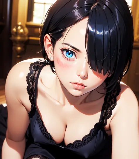 Masterpiece, best quality, 16k resolution, NVIDIA RTX Ray Tracing technology, Create a 4K resolution, ultra-realistic, and extremely detailed artwork, award winning, retina, soft light, sharp focus.(hyper-realistic:1.4) , (medium shot:1.5)

Rem from rezero...