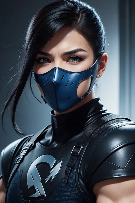 Sub-Zero, topete, ninja, Full mascara, Punisher