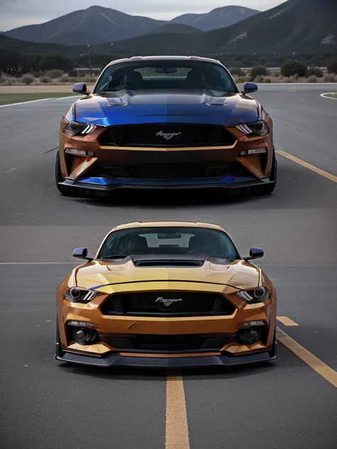 Car ford mustang sport widebody agressive looks max resolution.