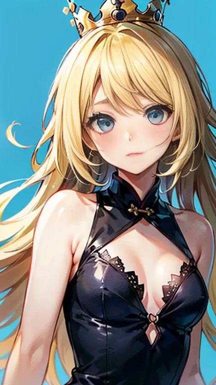 (Darjeeling,Nishizumi Shiho),

One Woman,

(Blonde:2.00),
(Straight Long Hair),

Early 20 years old,Natural skin texture,Narrow waist,Thin type,
(Asian Skin:1.9),Height: 170cm,Japanese Girl,,
Blue Eyes,Small breasts,Princess,Small face correction,

(((Blac...