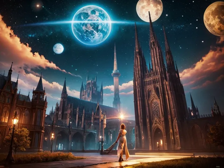 universe　Fantasy　Nostalgic　beautiful　