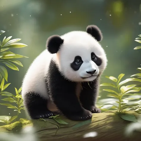 cute little panda