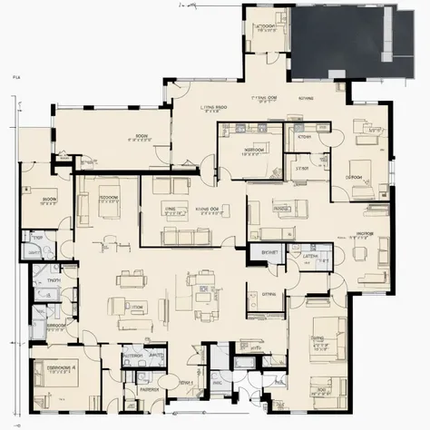 Library floor plan , 2D Axonometric Top View, top view, Building Plans