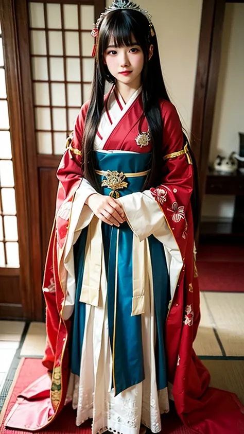 beautiful japanese princess from nobunaga&#39;s ambition　beautiful 15-year-old japanese sengoku period pregnant princess with lo...