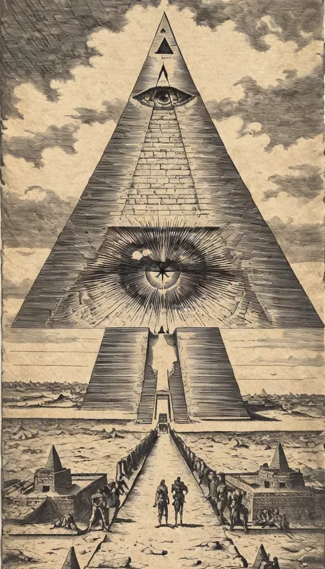 the eye at the top of the pyramid