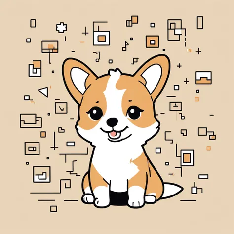 cute little corgi