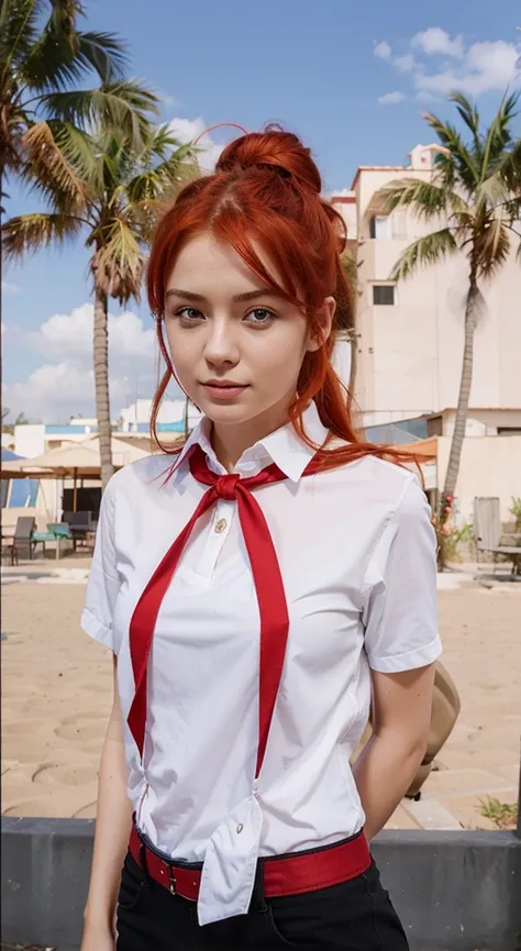 Alisa dvachevskaya from endless summer with red hair