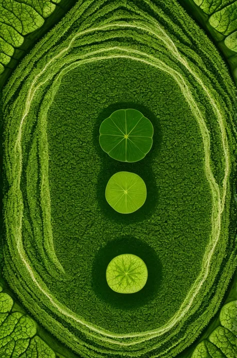 A plant  cell ultrastructure