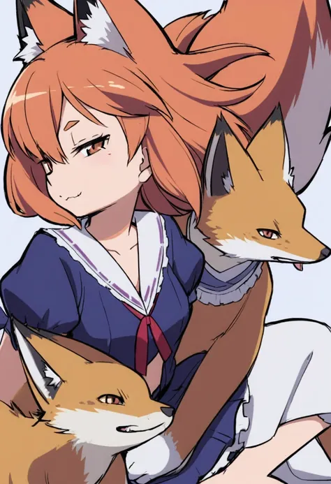 Woman Animal Fox 