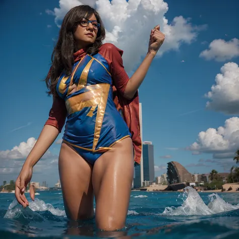 ms marvel en bikini sexy