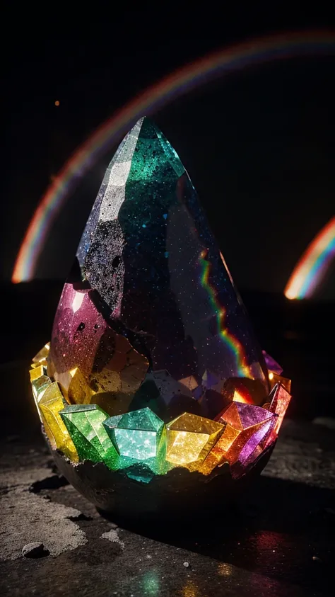 Special Gem,Special Shape,ore,Rainbow colors,Fantasy,wonder