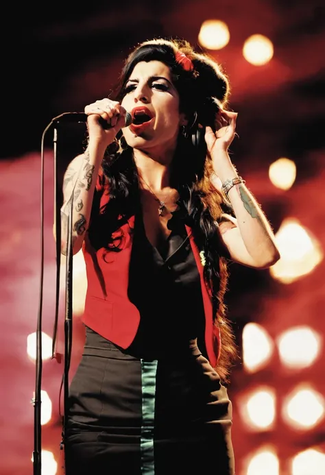 Amy Winehouse singing