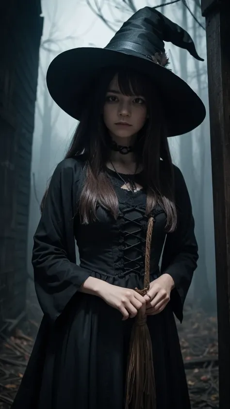 Wife　witch　Creepy　suspicious　Dark atmosphere