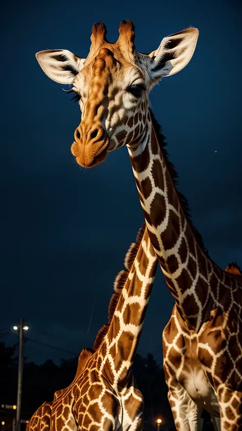 Giraffe neon