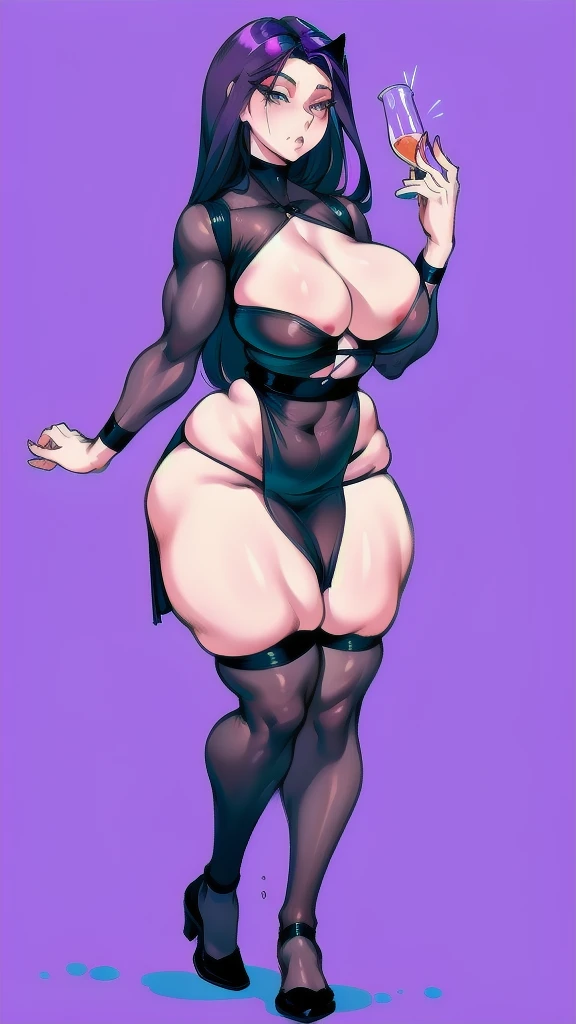 (full body), full body in image, full clothed, raven costume, full woman, full body, simple hair, female body, curvy body, thicc body, big thighs, voluptuous body, full thick body, dinamic pose, curve body. detalied pose, body, simple background, expressiv...