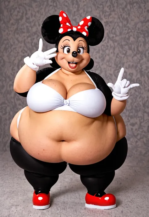 Fat obese sssbbw gluttony minnie mouse 