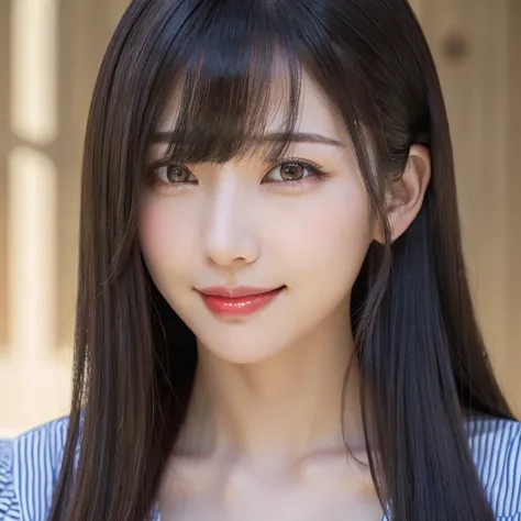 (((True Beauty))), RAW Photos, Black Hair、folder、Round eyes、False eyelashes、Straight hair, Wavy Hair、correct、Deep Red Lipstick、Striped Hair、Brown Hair、Blue Hair、(Gradient Hair)、Asymmetrical Hair、Hair behind the ear、Crossed bangs、Long Hair、((お尻までLong Hair))...