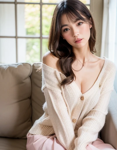 Highest quality, Face Focus, Soft Light, Ultra-high resolution, (Realistic:1.4), RAW Photos, 1 Japanese girl, alone, cute, (pupil, Light in your eyes), Beautiful face in every detail, (Small box),(High resolution detail of human skin texture),  ( With stra...